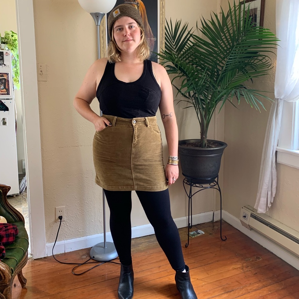 Gap Corduroy Mini Skirt